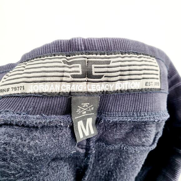 Jordan Craig Legacy Edition Navy Blue Jogger Logo Sweatpants Men's Size M - Picture 6 of 6